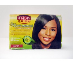 Olive MiRACLE Anti-Breakage No-Lye Relaxer System SUPER. 