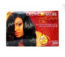 Creme of Nature with Argan Oil No-Lye Relaxer SUPER. 
