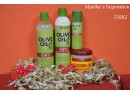 ORS Olive Oil Creamy Aloe Shampoo, Incredibly Rich Moisturizing Hair Lotion, Olive Oil Nourishing Sheen Spray and Jojoba Oil