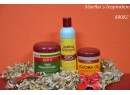 ORS Olive Oil Hair Mayonnaise, Uplifting Shampoo, and Jojoba Oil