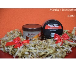 Softee Argan Oil hair and scalp conditioner and Sportin Waves Gel Pomade with Wavitrol III